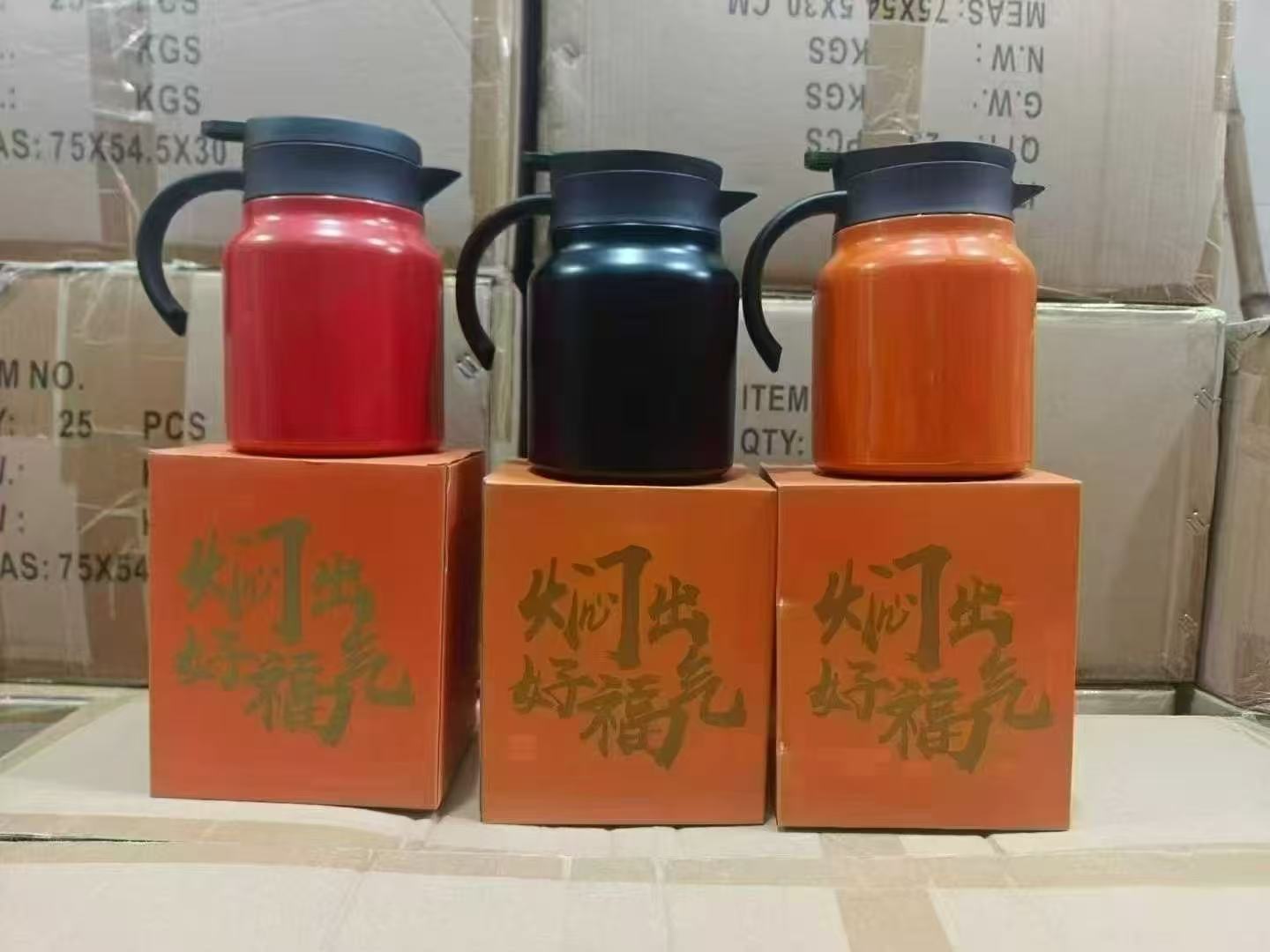$2.4/pcs.800 pieces of 316 stainless steel 1000 ml vacuum tea pots