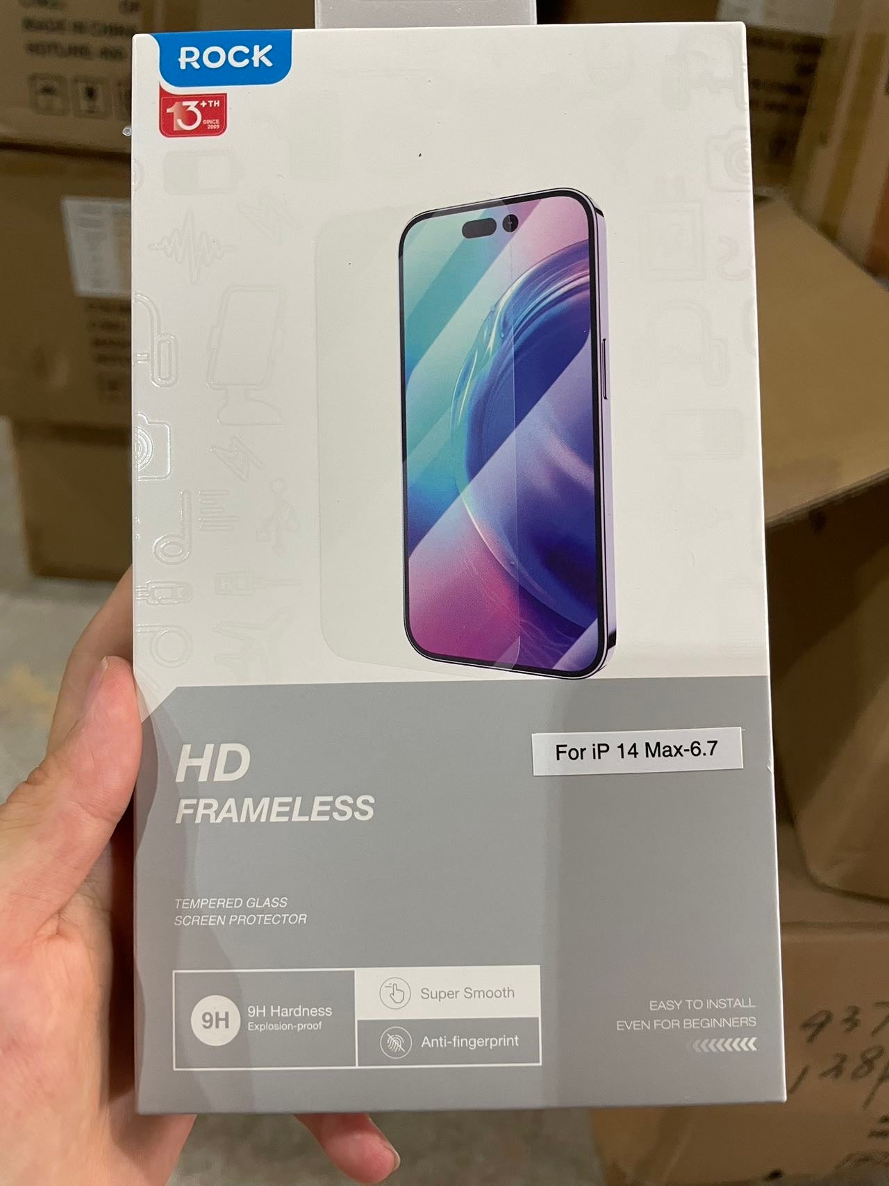 iphone 14 Plus boundless high-definition tempered film (0.33mm, 1 piece pack)