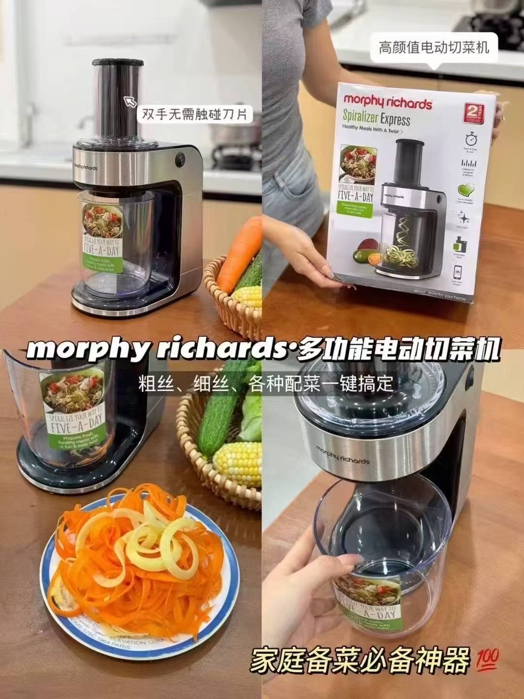 Export foreign trade original order from the UK, Morphy Richards vegetable chopper