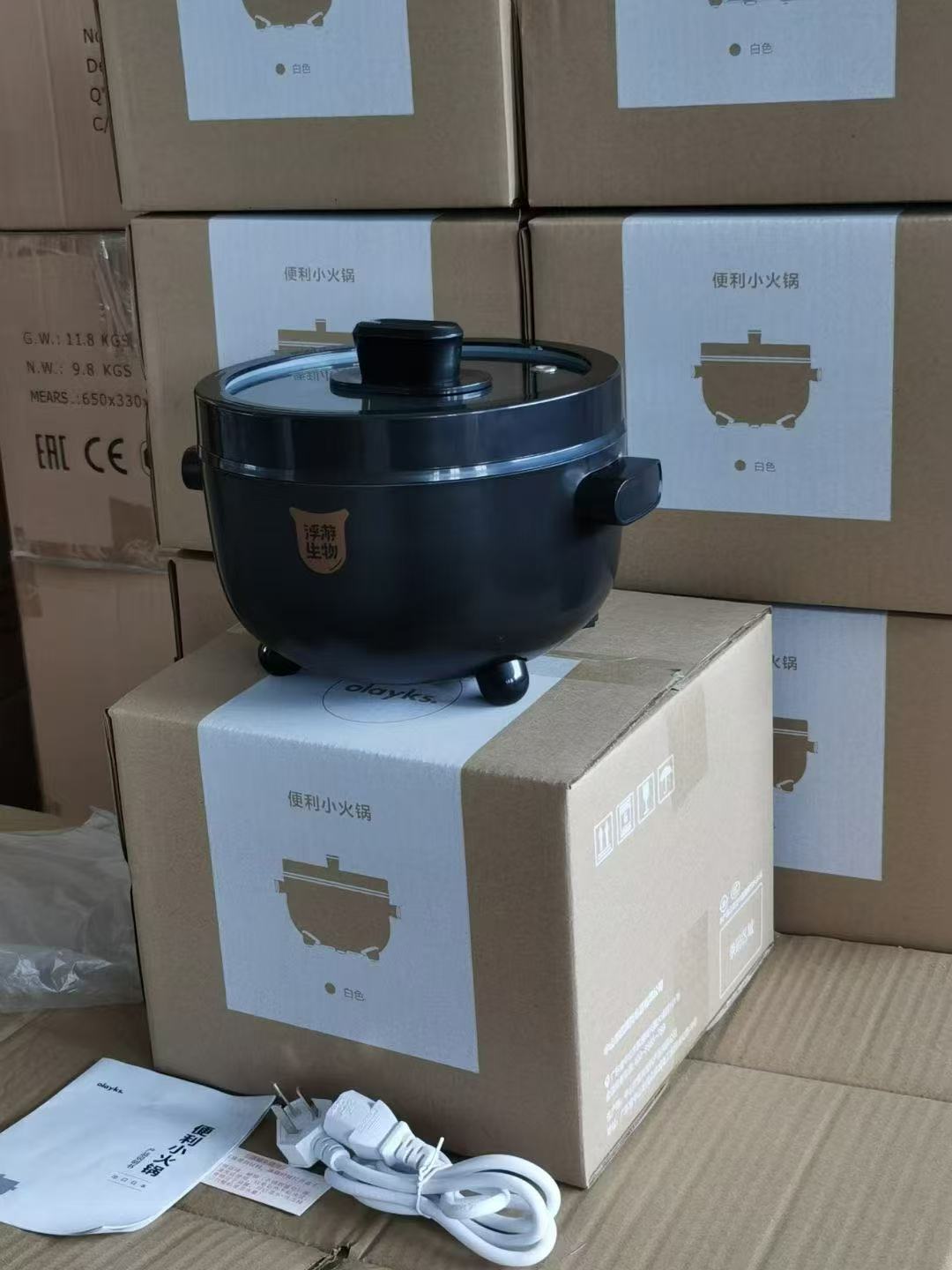 Ouleike electric cooking pots rice cookers and electric hot pots made of good materials quantity 1000 sets