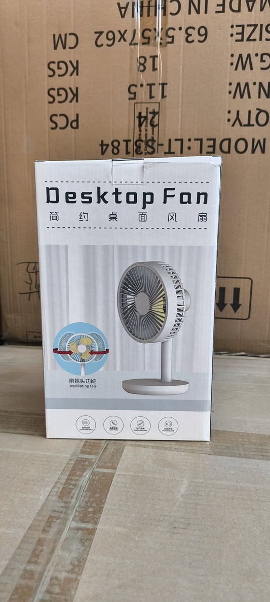 Desktop fan
With head shaking function