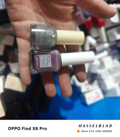 Mixed nail polish, about 15 tons