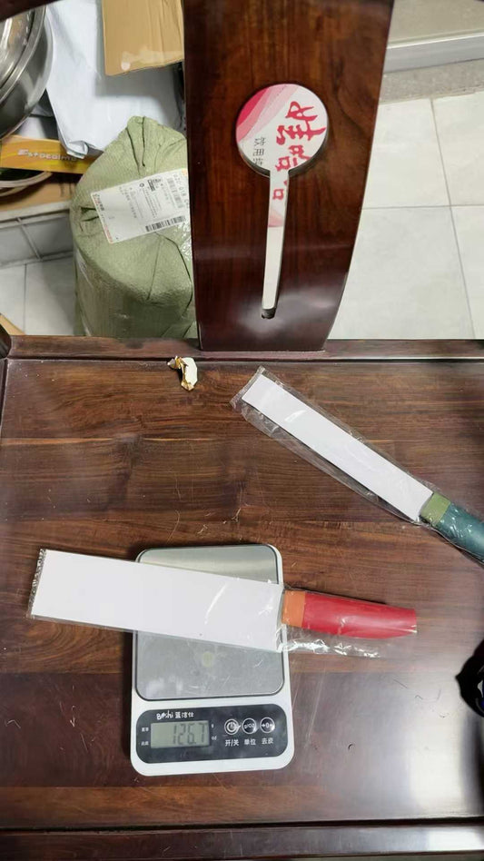 Two-person chef's knife