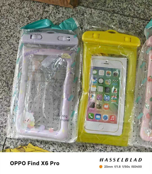 Mobile phone waterproof bag