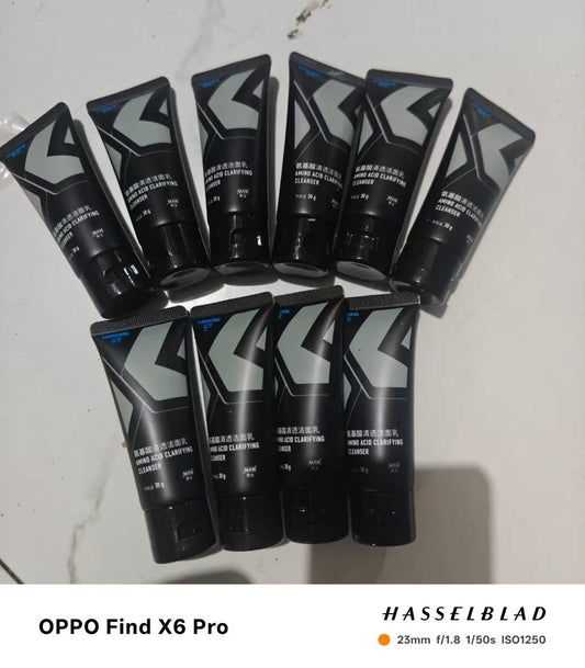 Amino acid clear cleansing facial wash