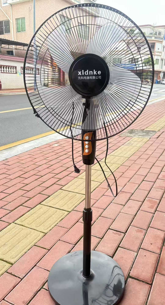 Sencera electric fan, weighted base