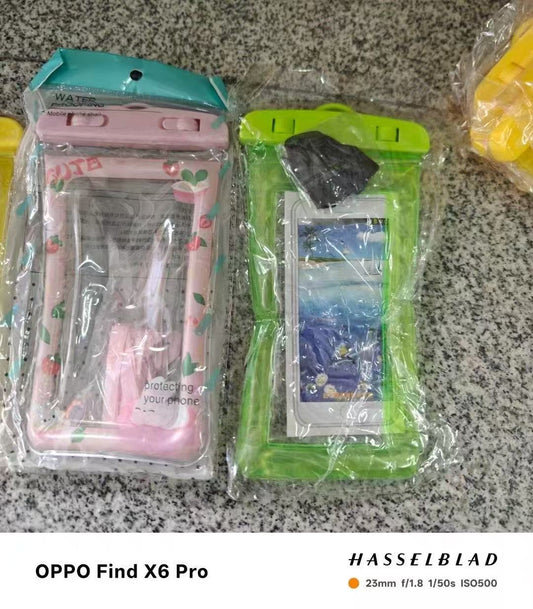 Universal mobile phone waterproof bag