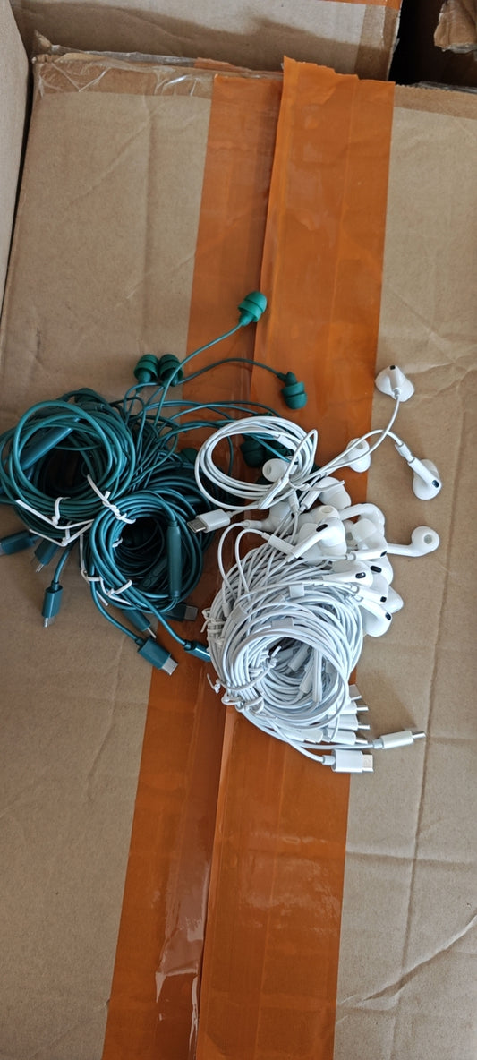 Wired headphones