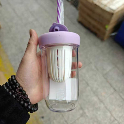 Flower tea cup