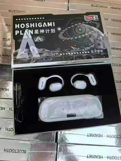 Original SCUD Open Bluetooth Earphones. Super long standby and great sound. Sealed in original boxes. 3000 units, 60 units per box