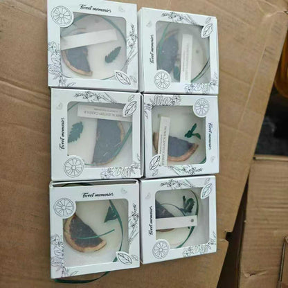 Fragrant wax slices