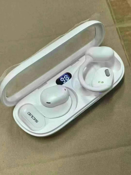 Original SCUD Open Bluetooth Earphones. Super long standby and great sound. Sealed in original boxes. 3000 units, 60 units per box
