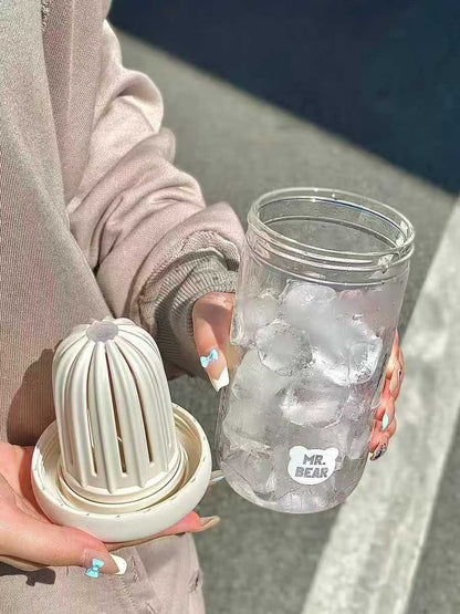 Flower tea cup