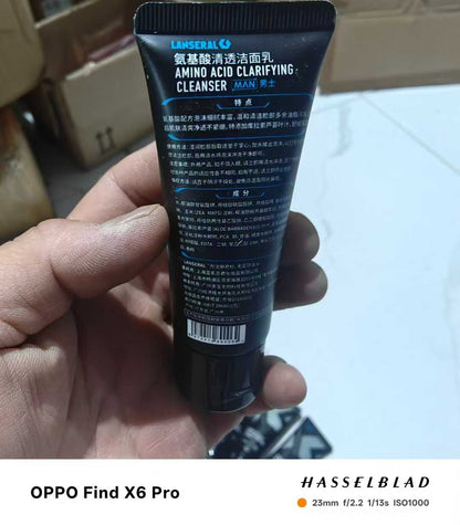 Amino acid clear cleansing facial wash