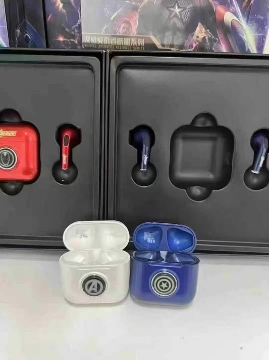 MARVEL Bluetooth earphones brand new genuine and authorized 700 pieces with film