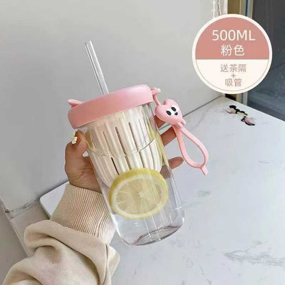 Flower tea cup